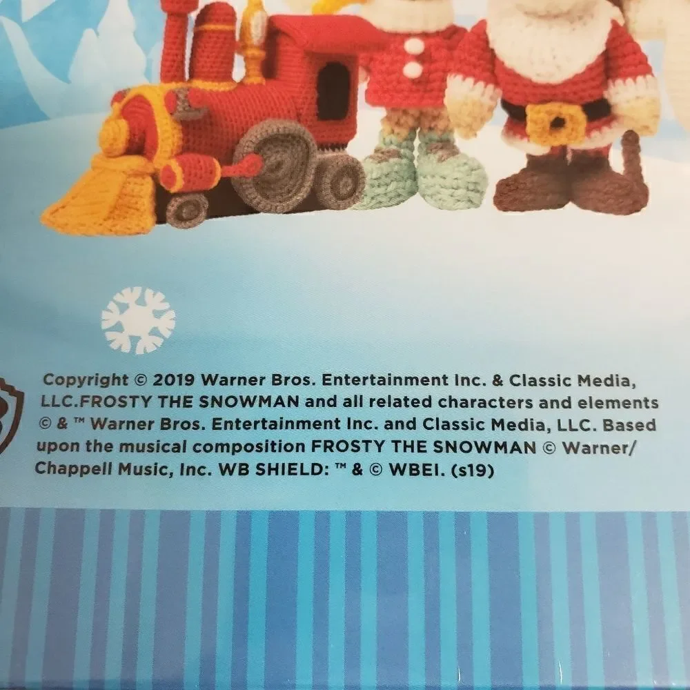 Frosty the Snowman Winter Theme Crochet Crafting Kit